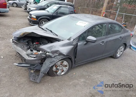 2014 Honda Civic Lx z USA, uszkodzony, nr VIN 2HGFB2F58EH531986
